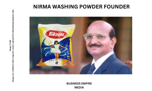 Close-up image of a Nirma Washing Powder packet, displaying its classic design with the brand logo and the smiling girl in a white dress, representing the product's affordability and effectiveness