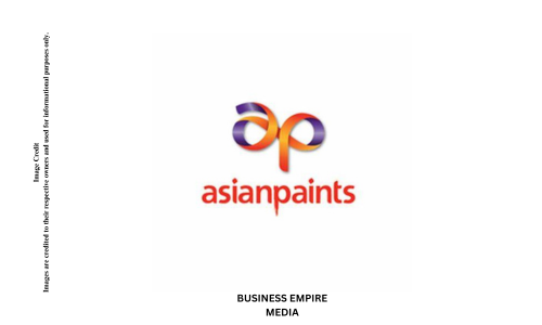 Asian Paints logo featuring a vibrant, multi-colored design