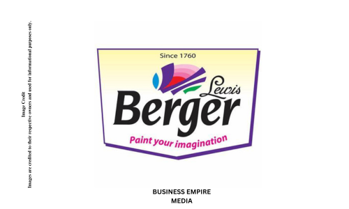 Berger Paints logo showcasing a dynamic design