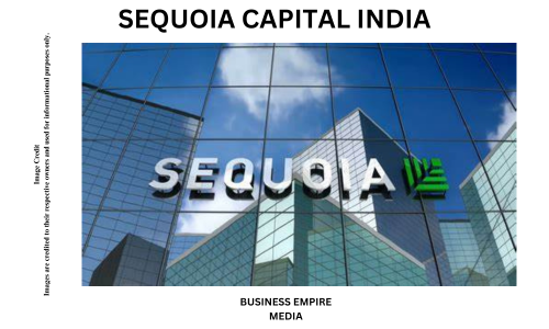 Image of Sequoia Capital India's logo, representing the venture capital firm known for its significant investments in diverse sectors including technology, consumer, and healthcare.