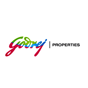 Godrej logo featuring the brand's signature script in elegant, stylized lettering.