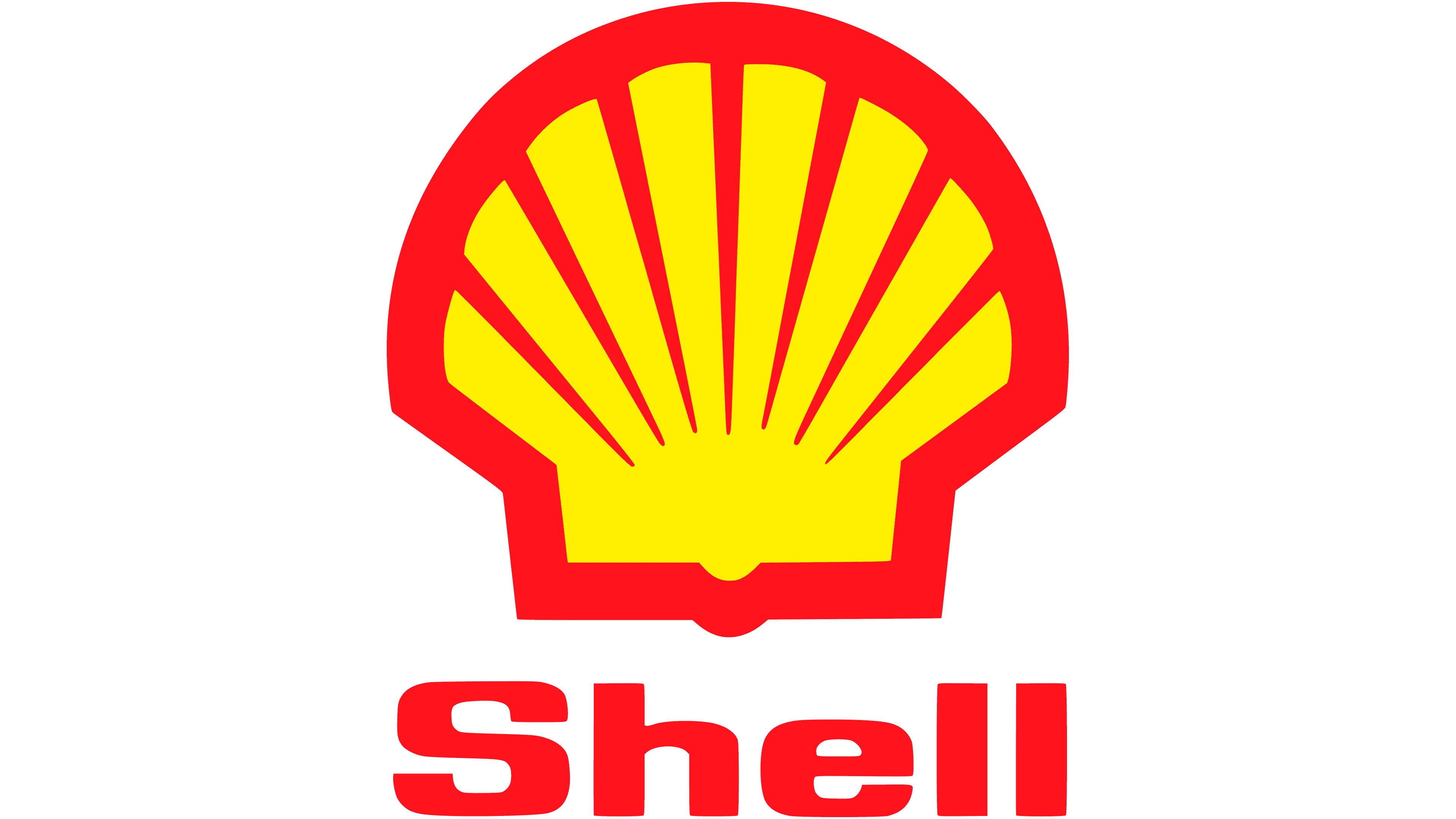 Shell logo - a prominent global energy company known for its oil and gas products, featuring a distinctive yellow and red shell emblem with the brand name 'Shell' displayed.